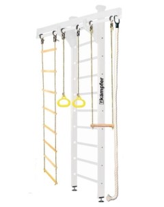 Шведская стенка Wooden Ladder Ceiling 6 Жемчужный Стандарт Kampfer