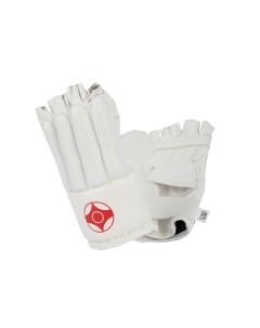Перчатки снарядные Шингарты Bag Gloves Cut Finger Kyokushinkai белые размер XS Clinch