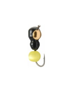 Мормышка вольфрамовая Муравей с шариком неон 3 0мм коронка медь 5 шт Olta