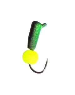 Мормышка вольфрамовая Гвоздик с шариком неон 3 0мм цвет 14 5 шт Olta