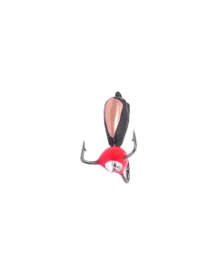 Мормышка вольфрамовая Чертик тройник со стразом 3 0мм коронка медь 5 шт Olta