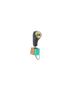 Мормышка вольфрамовая Уралочка с кубиком хамелеон 3 0мм коронка золото 5 шт Olta