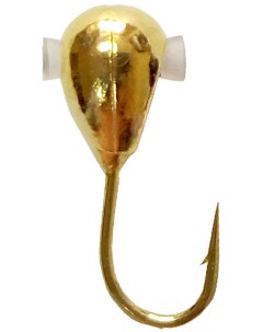 5 ШТУК Мормышка вольфрамовая для зимней рыбалки со льда Кругло Капля с отверстием 3мм Olta