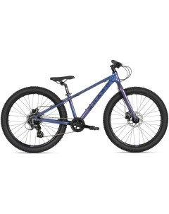 Подростковый велосипед Flightline 24 Plus DS год 2021 цвет Фиолетовый Синий Haro