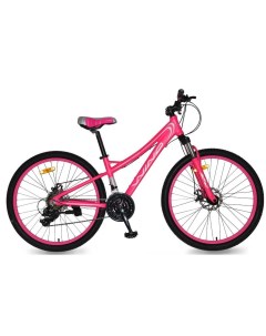 Велосипед горный Victory 26 13 5 2023 21 spd розовый Wind