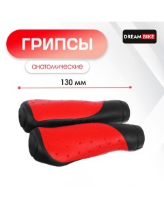 Грипсы 4089549 130 мм цвет черный красный Dream bike