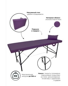 Массажный стол фиолетовый Beautymedcompany