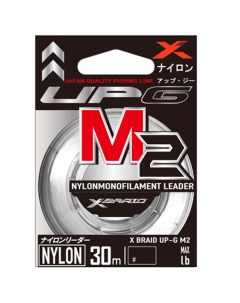 Леска X Braid UP G LEADER M2 30m 3 0 0 285mm 12lb 5 5kg Ygk