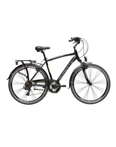 Велосипед SITY 2 Man NEW 2020 28 рама ал 55 см 21 ск чер Adriatica