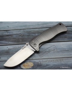 Нож складной Lion Steel SR 1 Titanium Gray Frame L SR1 G Lionsteel