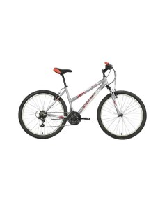 Велосипед Alta 26 2021 18 серый красный Black one