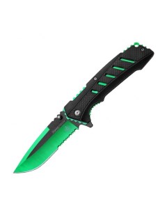 Туристический нож Хамелеон зеленый Мастер клинок