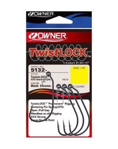 Рыболовные крючки Twist Lock CPS BC 6 0 3 шт Owner