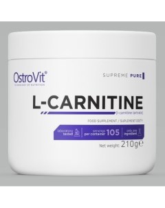 L карнитин L Carnitine 210 g supreme pure Ostrovit