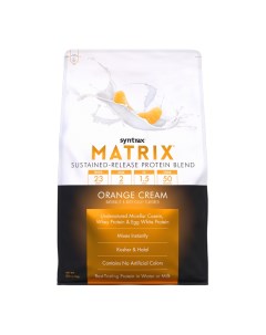 Протеин Matrix 5 0 2270 г orange cream Syntrax