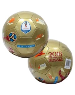 Футбольный мяч FIFA 2018 St Petersburg 5 gold Tss fortune co. ltd