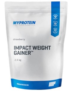 Гейнер Impact Weight Gainer V2 2500 г strawberry Myprotein