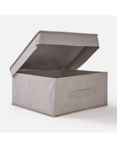 Коробка для хранения CWX011 2 серый 30x15x28 см Nobrand