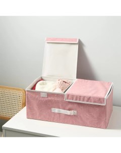 Коробка для хранения CWX006 6 пыльно розовый 50x20x30 см Nobrand