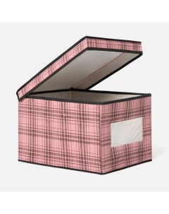 Коробка для хранения CWX010 5 40x30x25 см пыльно розовый Nobrand