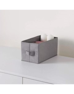 Коробка для хранения CWX001 3 серый 30х15х15 см Nobrand