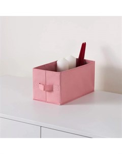 Коробка для хранения CWX001 1 розовый 30х15х15 см Nobrand
