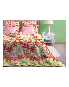 Комплект постельного белья цветочные сны полутораспальный Хлопковый край