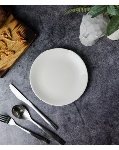 Тарелка обеденная Seasons White 18 см фарфор Porland