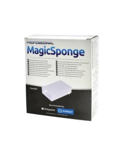 Губка Professional MagicSponge меламиновая для удаления загрязнений 2 шт Wpro