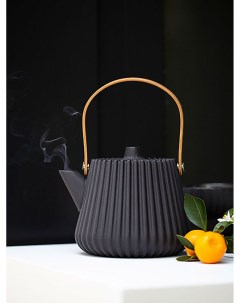 Чайник заварочный Pekoe керамический 550 мл черный Revol