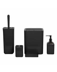 Набор аксессуаров для ванной комнаты черный 5 предметов Ag concept