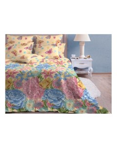 Комплект постельного белья цветочные сны полутораспальный Хлопковый край