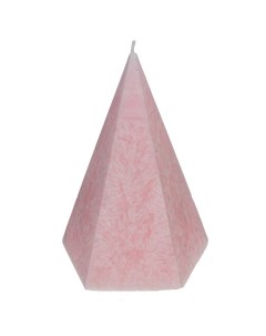 Свеча ароматическая 7 5x7 5x12 см 785996 розовый Flando
