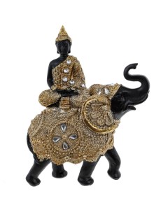 Фигурка декоративная Будда на слоне 799712 Flando