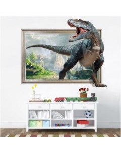 Наклейка 3Д интерьерная Динозавр 70 60см Nobrand