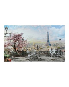 Картина на холсте Гордость Парижа 60 100 см Topposters