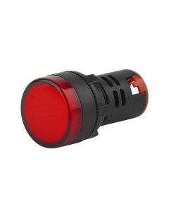 Лампа AD22DS LED матрица d22мм красный 12В AC DC 10 1000 12000 Era