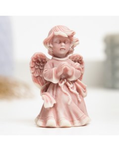 Фигура Ангелочек молящийся 9954100 6 см Сувениры из мраморной крошки