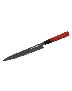 Нож для суши Янагиба слайсер Okinawa Stonewash SO 0110B Samura