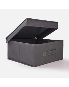 Коробка для хранения CWX011 4 чёрный 30x15x28 см Nobrand