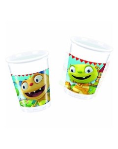 Стаканы одноразовые Disney Henry Hugglemonster пластик 200 мл 8 шт Procos