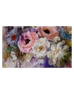 Картина холст на подрамнике Нежные цветы 60х100 см Topposters