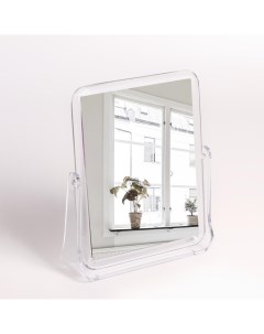 Зеркало настольное зеркальная поверхность 12x15 см цвет прозрачный Queen fair