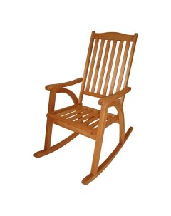 Кресло качалка Rio коричневое 58 х 100 х 118 см Degamo