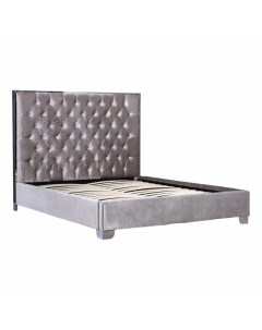 Кровать Ahf Лили серебристая 160 x 200 см Nobrand