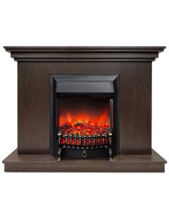 Каминокомплект RealFlame Fobos Lux Black венге Хорошие камины