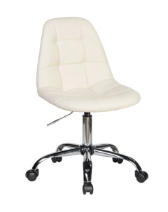 Офисное кресло DOBRIN MONTY Кремовый Лого-м