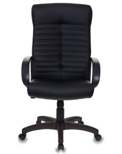 Кресло руководителя KB 10LITE BLACK черный искусственная кожа Бюрократ