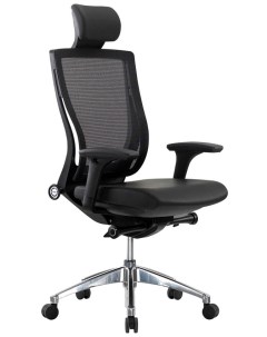 Эргономичное кресло Trium цвет обивки черный цвет каркаса черный Falto