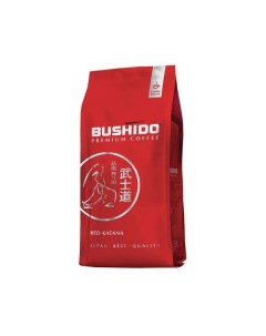 Кофе в зернах Red Katana натуральный 1000 г 100 арабика вакуумная упаковка Bushido